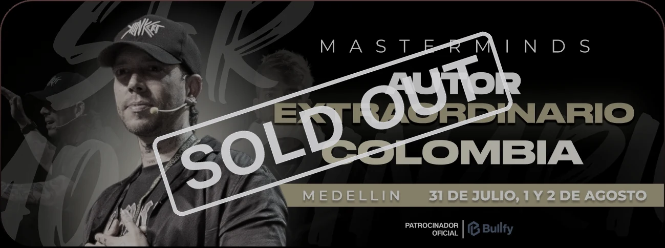 Mastermind LATAM · Autor Extraordinario · Medellín, Colombia · Sold out