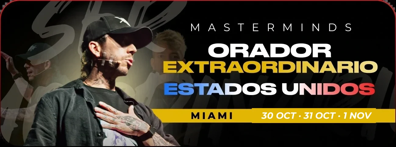 Mastermind USA · Orador Extraordinario · Miami · del 30 de octubre al 1 de noviembre